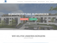 buergerstiftung-burgrieden.de Webseite Vorschau