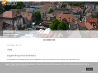 buergerstiftung-schwabach.de Webseite Vorschau