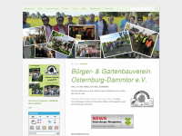 buergerverein-osternburg-dammtor.de Webseite Vorschau