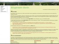 buergerwehr-berlin.de Webseite Vorschau