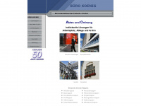 buero-koenig.ch Webseite Vorschau