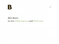buerobaron.ch Webseite Vorschau