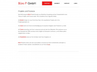 buerop.ch Webseite Vorschau