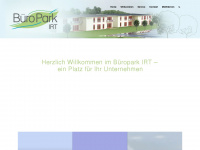 bueropark-irt.de Webseite Vorschau