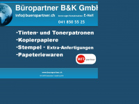 bueropartner.ch Webseite Vorschau