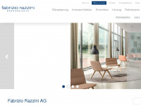 razzini.ch Webseite Vorschau