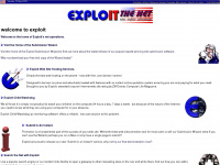 exploit.net Webseite Vorschau