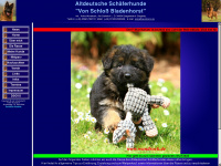 altdeutscher-schaeferhund.org Webseite Vorschau