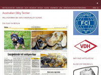 australian-silky-terrier.eu Webseite Vorschau