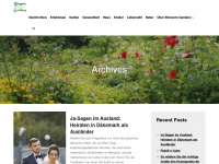 blossom-gardens.de Webseite Vorschau