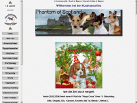 phantom-of-scotland.de Webseite Vorschau