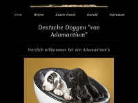 doggen-von-adamantium.de Webseite Vorschau