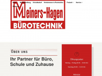buerotechnik-meiners-hagen.de Webseite Vorschau