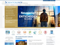 scientology-hamburg.org Webseite Vorschau