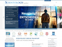 scientology-frankfurt.org Webseite Vorschau