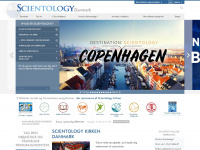 scientology-denmark.org Webseite Vorschau