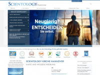 scientology-hannover.org Webseite Vorschau