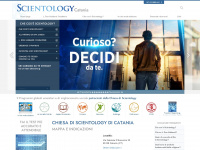 scientology-catania.org Webseite Vorschau
