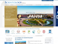 scientology-padova.org Webseite Vorschau