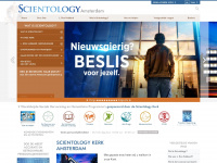 scientology-amsterdam.org Webseite Vorschau
