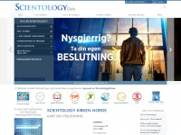scientology-oslo.org Webseite Vorschau
