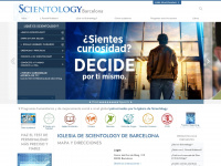 scientology-barcelona.org Webseite Vorschau
