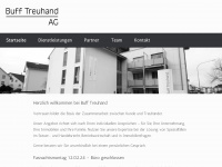 bufftreuhand.ch Webseite Vorschau