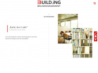 build-ing.at Webseite Vorschau
