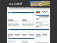 bulgarien.at Webseite Vorschau