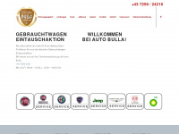 bulla.at Webseite Vorschau
