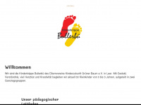bullerbue-leer.de Webseite Vorschau