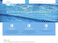 bundesschwimmeisterschule.de Webseite Vorschau