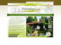 ferienhaus-kahl.de Webseite Vorschau