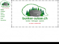 bunker-suisse.ch Webseite Vorschau