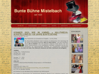 buntebuehne.at Webseite Vorschau