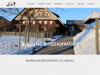 burehofmaerit.ch Webseite Vorschau