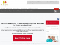 burg-apotheke-lemfoerde.de Webseite Vorschau