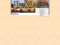 burg-wildenau.de Webseite Vorschau