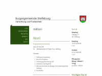 burgergemeinde-steffisburg.ch Webseite Vorschau