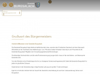 burgsalach.de Webseite Vorschau