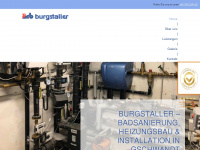 burgstaller-team.at Webseite Vorschau
