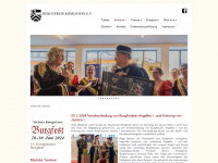 burgverein-koenigstein.de Webseite Vorschau