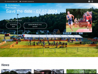 burgwald-triathlon.de Webseite Vorschau