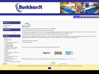 burkhardt-shop.de Webseite Vorschau