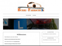 burri-fahrschule.ch Webseite Vorschau