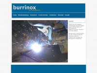 burrinox.ch Webseite Vorschau