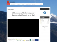burschenschaft-feistritz-gail.at Webseite Vorschau