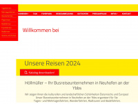 bus-hoellmueller.at Webseite Vorschau