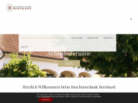 buschenschank-bernhard.at Webseite Vorschau
