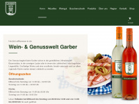 buschenschank-garber.at Webseite Vorschau